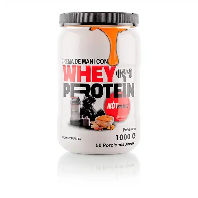 Crema De Mani Whey Protein Nutriance 1000 Gr