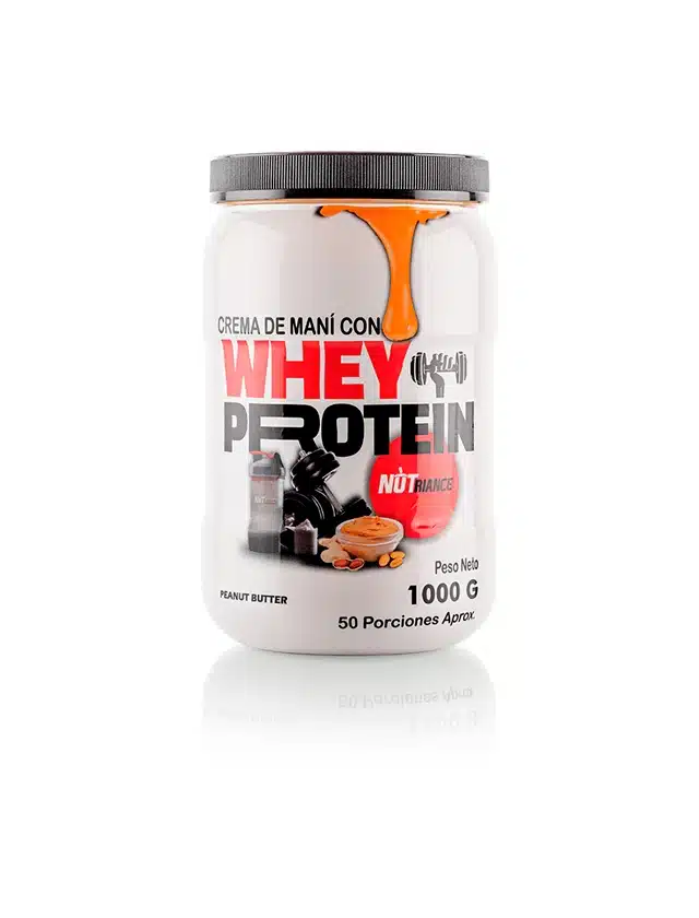 Crema De Mani Whey Protein Nutriance 1000 Gr