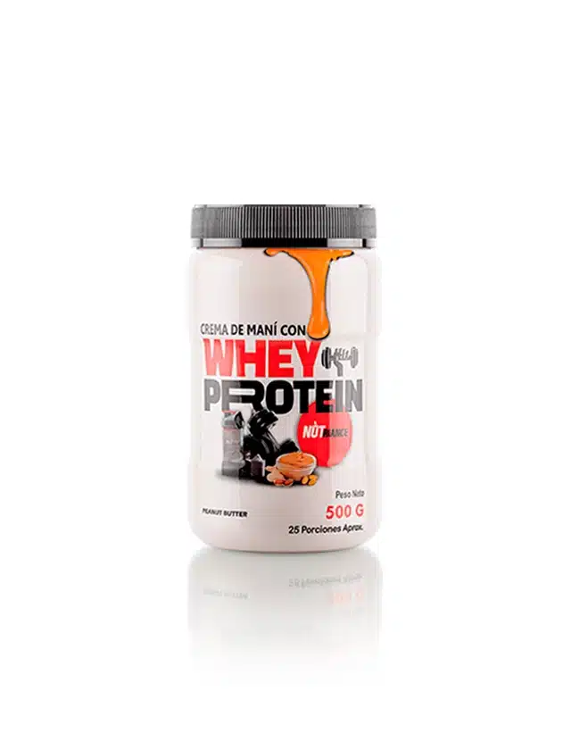 Crema De Mani Whey Protein Nutriance 500 gr