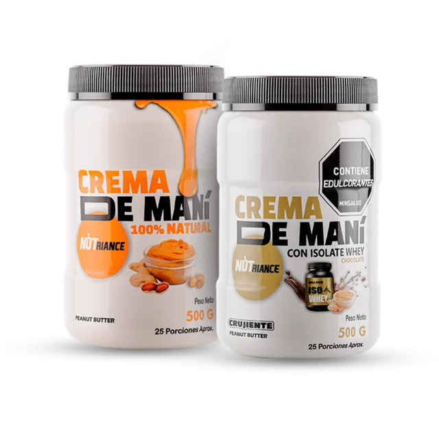 Natural Balance Crema de Maní natural 500 gramos Crema de Maní iso 500 gramos Nutrición Proteínas Deportiva